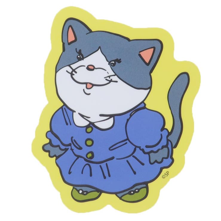 【10％OFFクーポン！2/10(火)1:59まで】cinemacollection ラブリーフレンズ ダイカットシール キャラクターステッカー ねこ ワンピース スモールプラネット ダイカットビニールステッカー デコシール 耐水性 グッズ 文房具