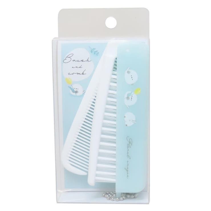 cinemacollection ヘアブラシ 折りたたみブラシ＆コーム FLORAL ENAGAS  ...