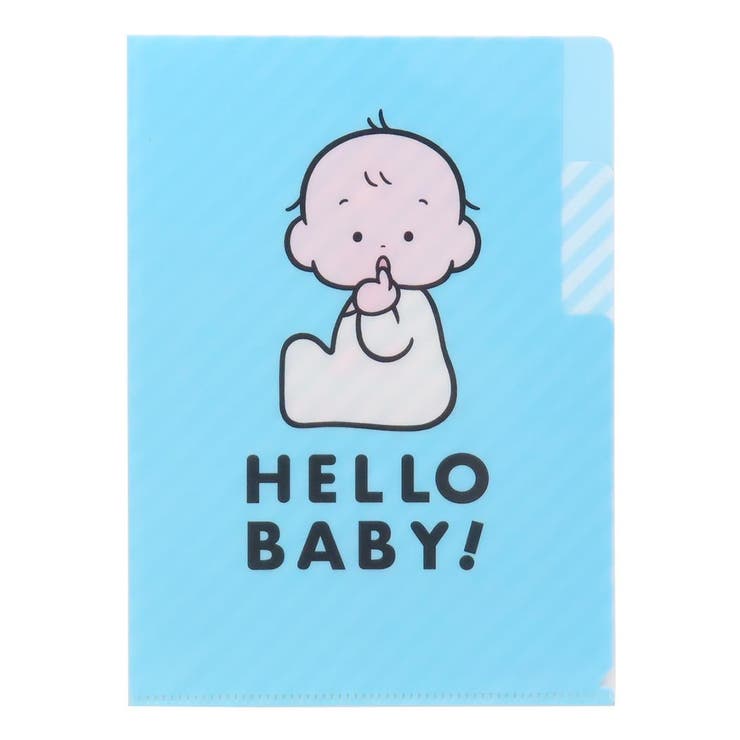 cinemacollection おおのたろう ポケットファイル 2ポケットA5ファイル HELLO BABY青 学研ステイフル ..