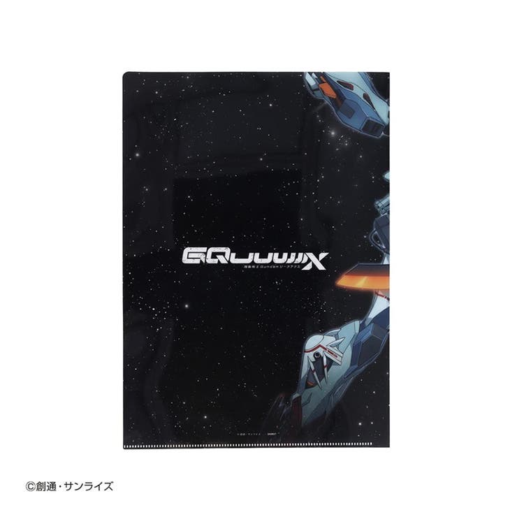 cinemacollection 機動戦士Gundam GQuuuuuuX クリアフォルダー クリアファイル アマテ ユズリハ マチュ＆ジークアクス サンスター文具 新学期準備文具 アニメキャラクター グッズ 文房具