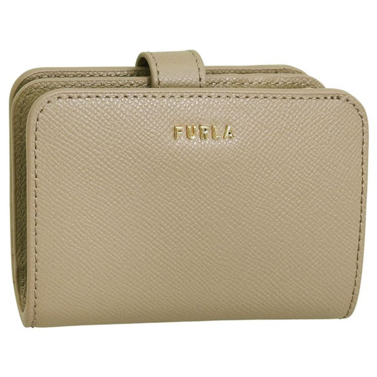 Riverall FURLA フルラ 財布 レディース 二つ折り財布 アウトレット レザー トーブ CLASSIC S COMPACT WALLET WP00443BX0306TAU00 FURLA 財布