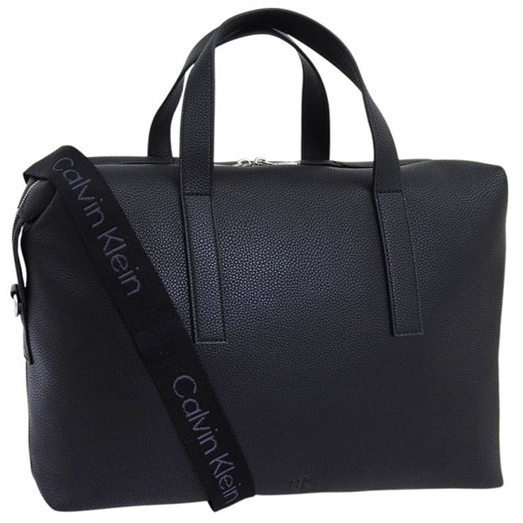 Riverall CALVIN KLEIN カルバンクライン バッグ メンズ ビジネスバッグ 2WAY ショルダーバッグ アウトレット ブラック 4G3006G-001 CALVIN KLEIN A4対応 バッグ・鞄