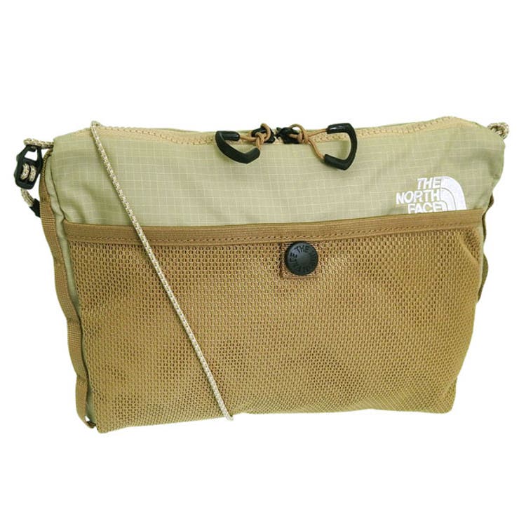 【10％OFFクーポン！2/10(火)1:59まで】Riverall THE NORTH FACE ノースフェイス バッグ レディース ショルダーバッグ カーキ TERRA LUMBAR POUCH NF0A81EP-LK5-STONE THE NORT