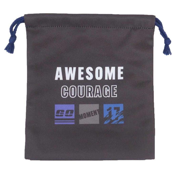 cinemacollection【KIDS】 巾着袋 マチ付き巾着 きんちゃくポーチ AWESOME ...