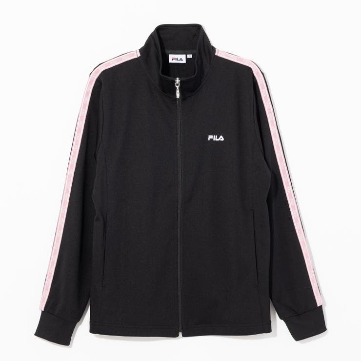 FILA LOGO TAPED JERSEY JACKET スポーツウェア・フィットネスウェア