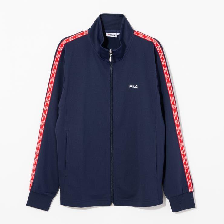 FILA LOGO TAPED JERSEY JACKET スポーツウェア・フィットネスウェア 2