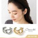 【5/16 1:59まで 5%OFFクーポン】CREAM-DOT イヤーカフ 金属アレルギー ニッケルフリー 18kコーティング レディース イヤーカフス イヤ...