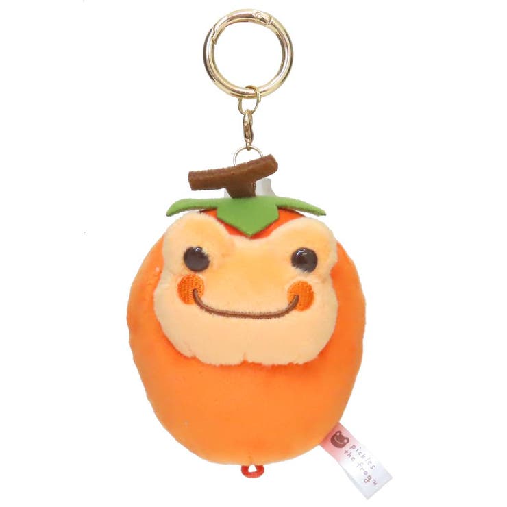 【10％OFFクーポン！2/23(月)1:59まで】cinemacollection かえるのピクルス マスコット ミニぬいぐるみ かきとカキ MC 柿 OR ナカジマ プレゼント キャラクター グッズ 小物