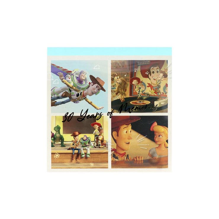 【10％OFFクーポン！5/7(木)9:59まで】cinemacollection トイストーリー メモ帳 スクエアメモ シーン ディズニー サンスター文具 伝言 メモパッド キャラクター グッズ その他cinemacollection トイストーリー