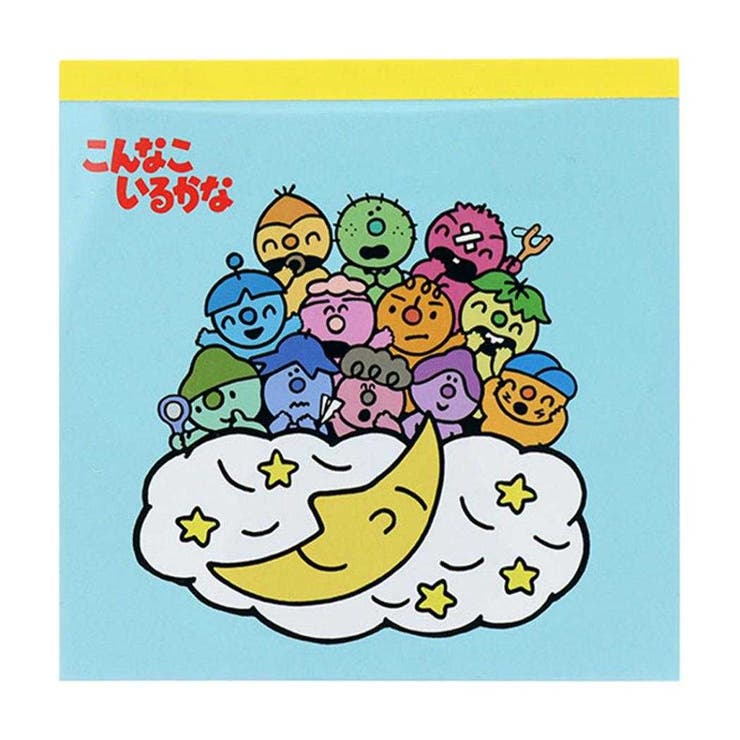 cinemacollection こんなこいるかな メモ帳 スクエアメモ 三日月 NHK サンスター文具 メモパッド キャラクター グッズ その他