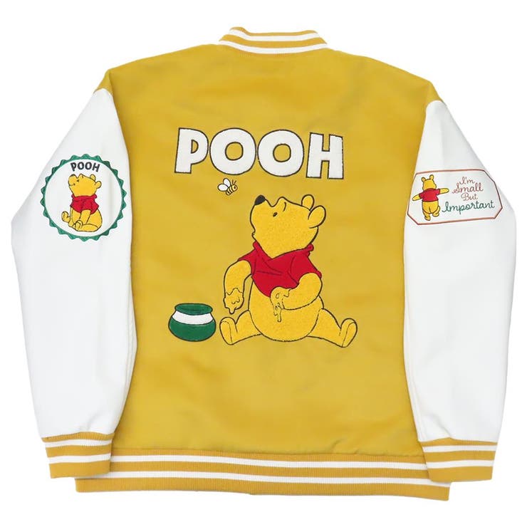 cinemacollection くまのプーさん アウター メンズ スタジャン マイルドハニー 3L ...