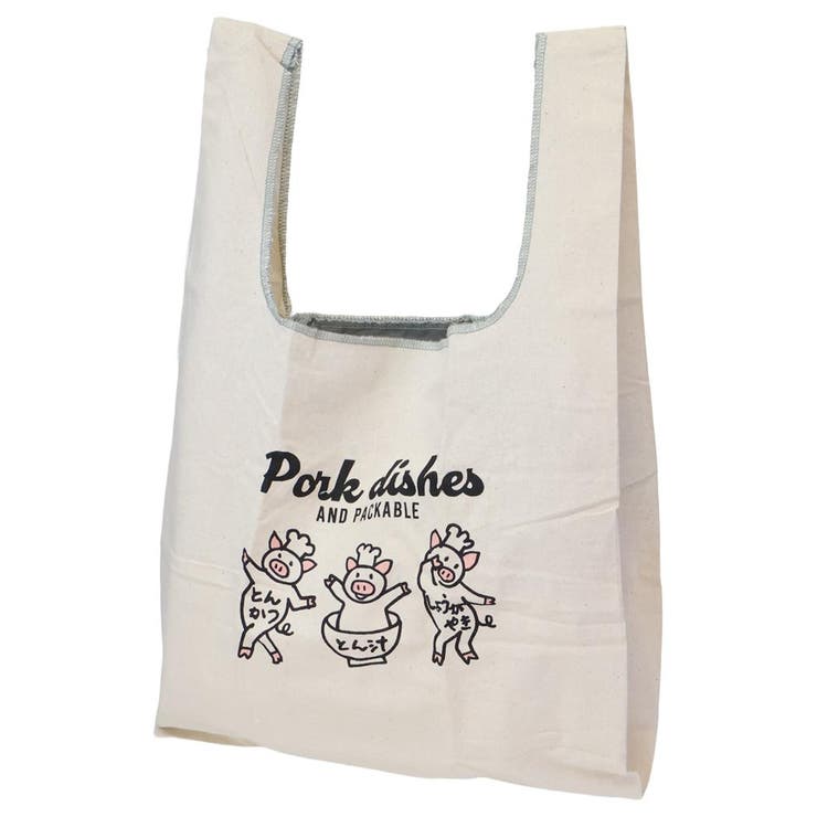 cinemacollection AND PACKABLE エコバッグ ミニマルシェバッグ MBHS ポール GY テクノプライム お買い物バッグ 手提げバッグ グッズ バッグ・鞄