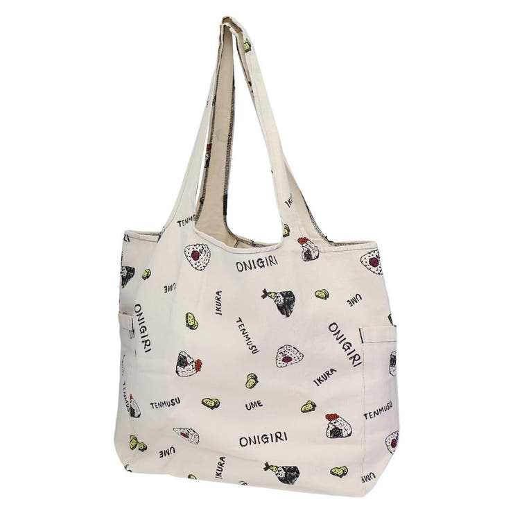 cinemacollection AND PACKABLE エコバッグ マルシェバッグ MBO ONIGIRI NT テクノプライム お買い物バッグ 手提げバッグ グッズ バッグ・鞄