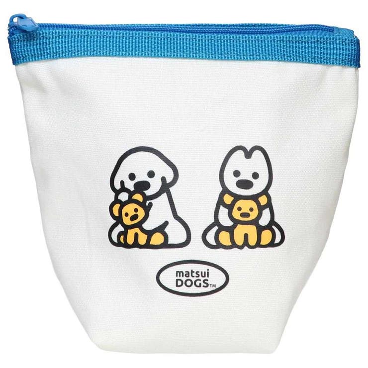 【ポイント2倍＆クーポン！3/11(水) 1:59まで】cinemacollection matsui コスメポーチ 舟形ポーチ クリエイターズサーカス いぬ フロンティア 小物入れ CREATORS CIRCUS グッズ バッグ・鞄