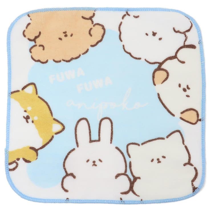 cinemacollection ハンカチタオル ミニタオル ふわあにぽこ 新入学 ミントイン 汗拭きタオル かわいい グッズ 小物
