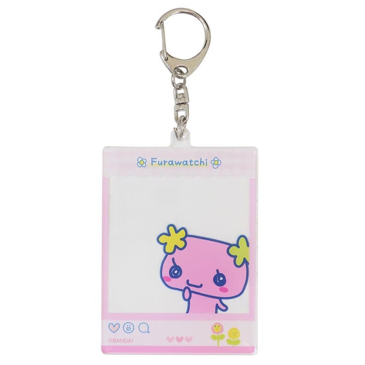 cinemacollection たまごっち キーリング アクリルフレームキーホルダー ふらわっち バンダイ アクキー 推し活 キャラクター グッズ 小物