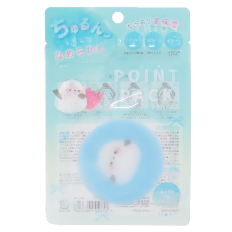 cinemacollection フェイスパック シート状ポイントパック 10枚入 しまえなが ストロベリー クーリア 保湿ケア コスメ雑貨 グッズ スキンケア