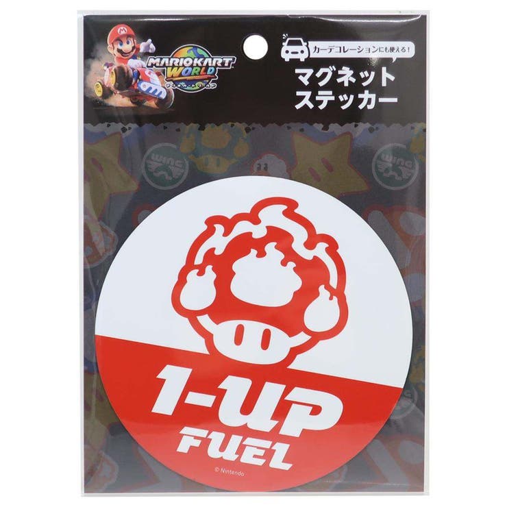 cinemacollection マリオカートワールド 磁石 マグネットステッカー 1 エンスカイ カーステッカー 日本製 キャラクター グッズ 食器・キッチン用品