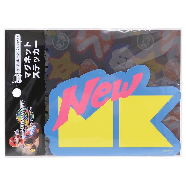 cinemacollection マリオカートワールド 磁石 マグネットステッカー 3 エンスカイ カーステッカー 日本製 キャラクター グッズ 食器・キッチン用品