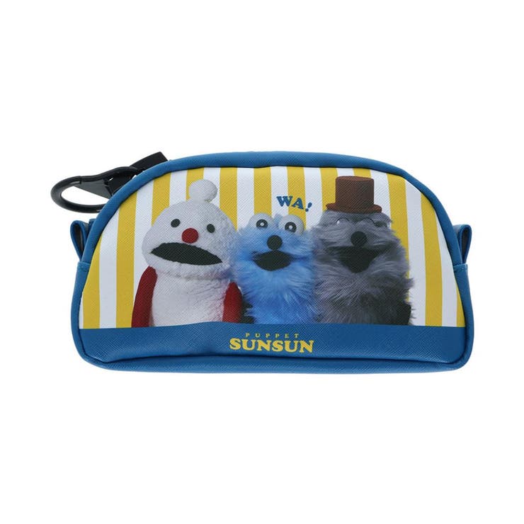 【10％OFFクーポン！2/23(月)1:59まで】cinemacollection パペットスンスン ペンポーチ デッカジップペンケース イエロー PUPPE...