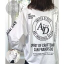 【5%OFFクーポン 9/11 1:59まで】GROOVY STORE 【オーバーサイズ】【ヘビーウェイト】ANT ロンT 長袖 #グラフィック #厚地Tシャツ トップス