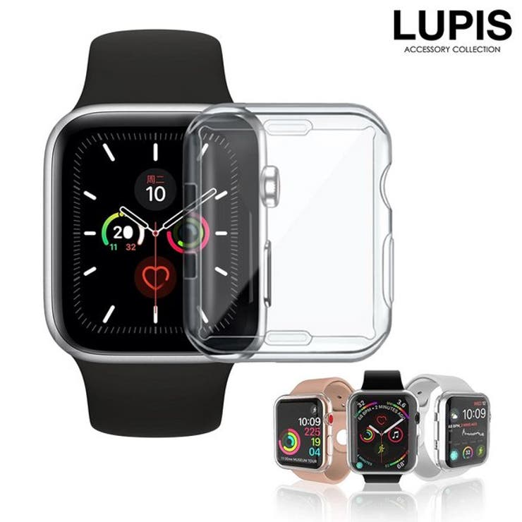【10％OFFクーポン！2/10(火)1:59まで】LUPIS クリアAppleWatchケース【4 ...