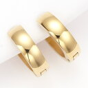 【8/11まで5%OFFクーポン】アクセサリーショップPIENA レディース フープピアス サージカルステンレスフープ リング ミニ ゴールドステンレス ニッケルフリー 低アレルギー シンプル アクセサリー