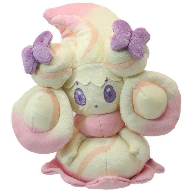 【10％OFFクーポン！3/26(木)1:59まで】cinemacollection ポケモン ぬいぐるみS プラッシュドール マホイップ ルビーミックス リボンアメざいく ポケットモンスター 三英貿易 プレゼント キャラクター グッズ シネマコレクショ