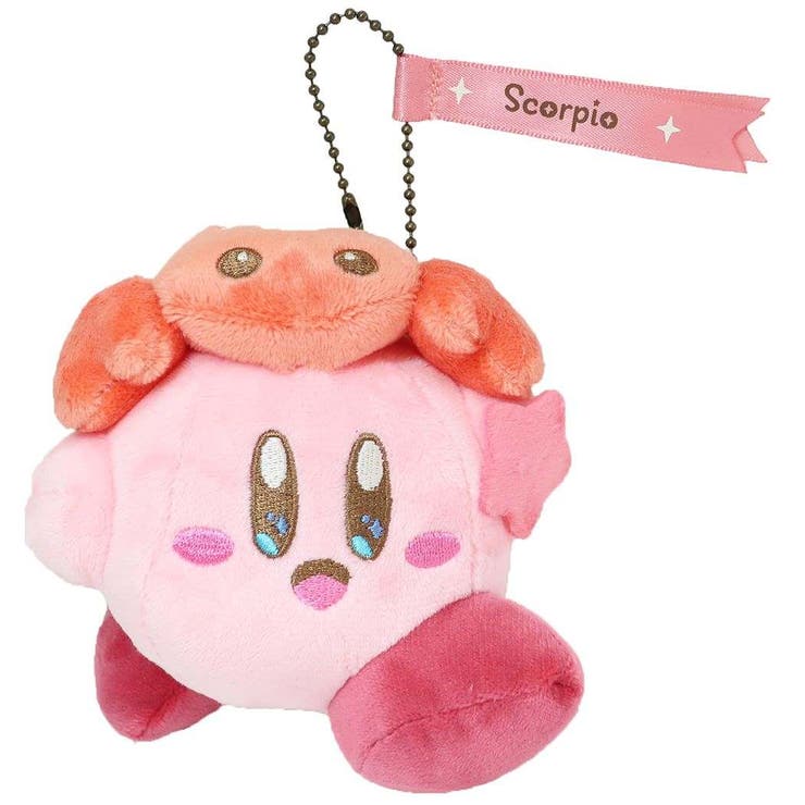 cinemacollection 星のカービィ マスコット ミニぬいぐるみボールチェーン さそり座 三英貿易 プレゼント キャラクター グッズ 小物
