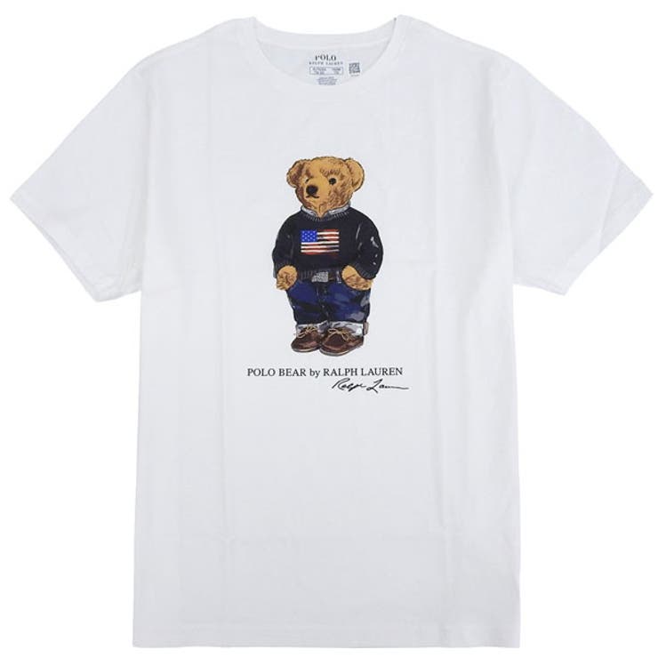 【10％OFFクーポン！4/10(金)1:59まで】Riverall RALPH LAUREN ラルフローレン Tシャツ カットソー キッズ USボーイズサイズ レディース 大人もOK 半袖 XL(18-20) コットン ホワイト CORE REPLEN