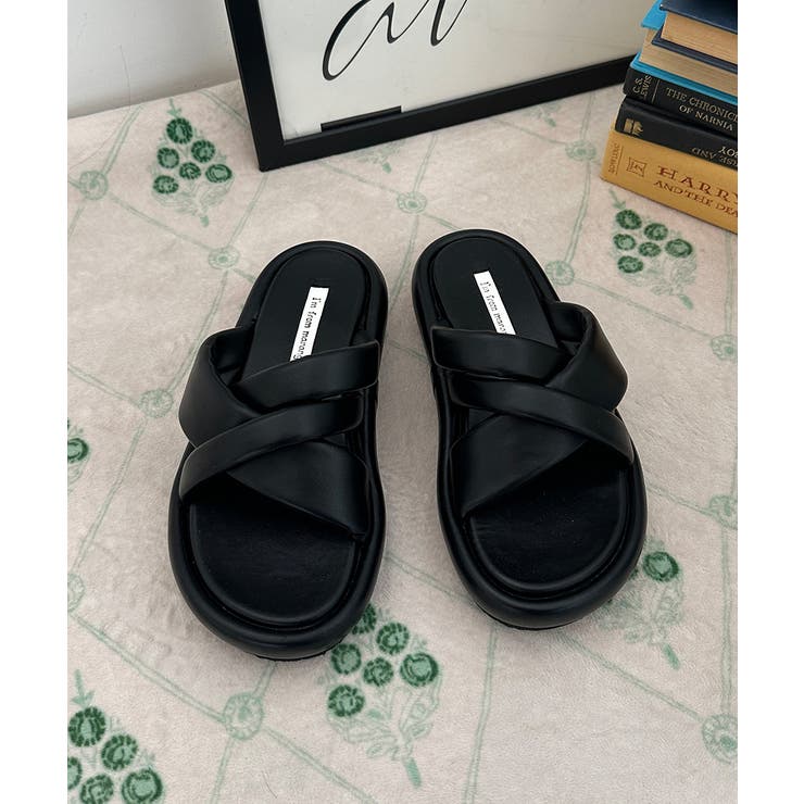 by muni:r クロスプラットフォームサンダル シューズ・靴