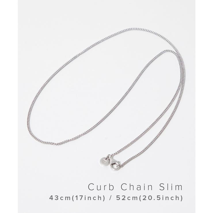 U-STREAM トムウッド TOM WOOD 100269 N0518ORC01 S925 ネックレス Curb Chain Slim メンズ レディース アクセサリー スターリングシルバー 925 ギフト プレゼント クリスマス 43〜52cm アク