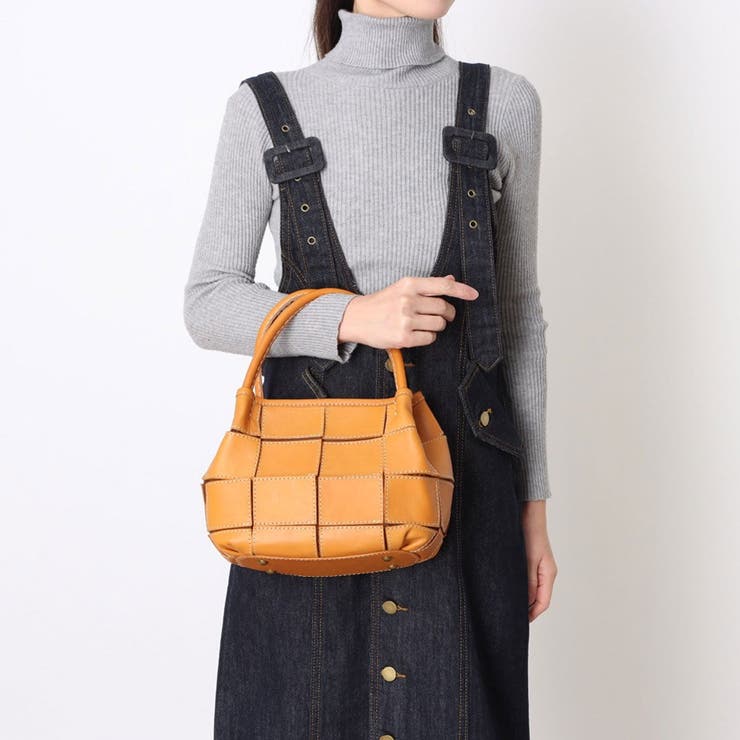 Rakuten - 【10％OFFクーポン！6/26(金)1:59まで】UNBILLION ピークスピーク PEAKSPEAK / 牛革パッチワーク・フラップトートS バッグ・鞄