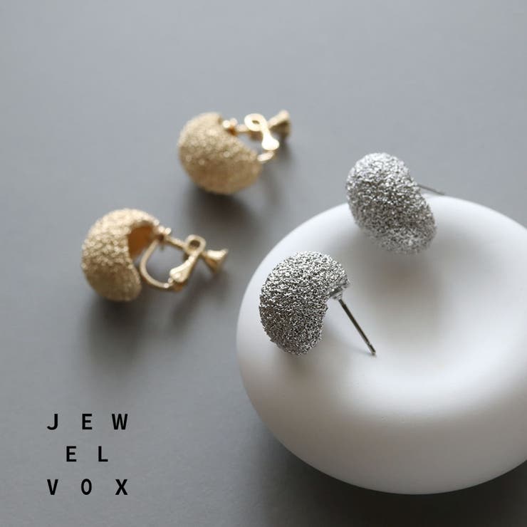Jewel vox ピアス イヤリング ニッケルフリー 金属アレルギー レディース ステンレスポスト ドロップ しずく 凸凹 大人かわいい 普段使い シンプル 結婚式 パーティー カジュアル オシャレ ギフト プレゼント 韓国 大人 韓国ファッション 人