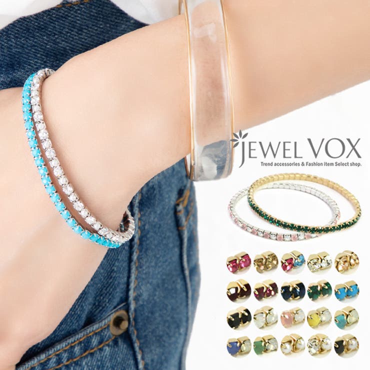 Jewel vox �֥쥹��å� �Х󥰥� 20���顼 �饤�󥹥ȡ��� �ӥ��塼 �ƥ˥� �֥쥹 jewel vox ������ ���������꡼ ��ǥ����� ���� ��...