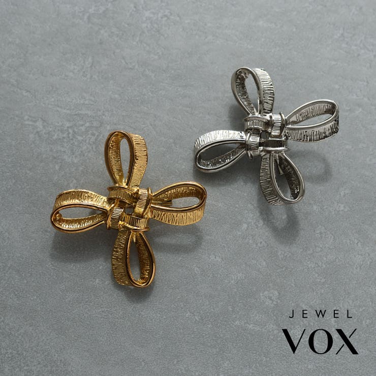 Jewel vox ブローチ キルトピン 安全ピン レディース 花 フラワー リボン おしゃれ ゴールド シルバー 入学式 卒園式 卒園式 卒業式 フォーマル セレモニー カジュアル 普段使い 結婚式 パーティー オケージョン 韓国 大人 韓国ファッショ