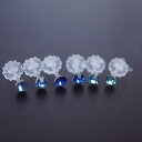 【マラソン期間中 5%OFFクーポン】アクセサリーショップPIENA ピアス レディース ノンアレルギーポストの6点セット カラーバリエーションは豊富な4タイプ 直径3ミリストーン ポリプロピレン樹脂製ポスト プチプラ 秋冬 大人気 アクセサリー