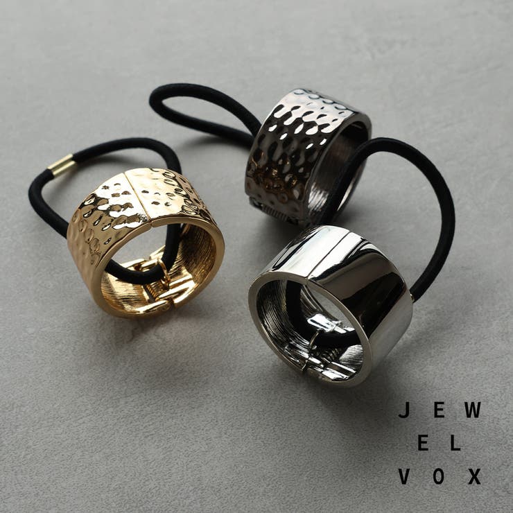 Jewel vox ヘアリング ヘアカフス ヘアゴム ヘアポニー ヘアアクセサリー レディース メタル 平打ち ローマ数字 リーフ まとめ髪 ポニーテール しっかり デイリー カジュアル トレンド 結婚式 パーティー 人気 可愛い 女性 ヘアアクセサリ