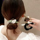 【マラソン期間中 5%OFFクーポン】Miniministore シュシュリボンヘアゴム ヘアアクセサリー ヘアアクセサリー