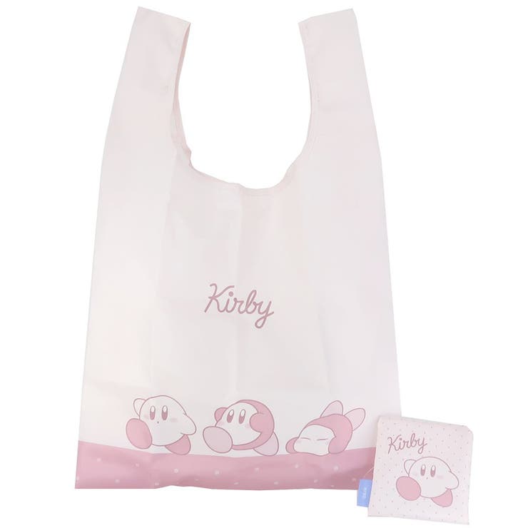 【10％OFFクーポン！3/26(木)1:59まで】cinemacollection 星のカービィ エコバッグ 折りたたみ ショッピングバッグ てくてくKirby nintendo 丸眞 お買い物かばん キャラクター グッズ シネマコレクション バッグ・