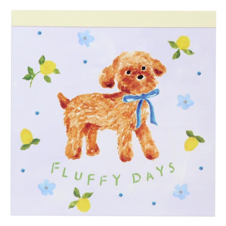 【10％OFFクーポン！5/7(木)9:59まで】cinemacollection 利光春華 メモ帳 メモパッド blue ribbon dog Green Flash 新学期準備文具 おしゃれ グッズ その他cinemacollection 利光春華