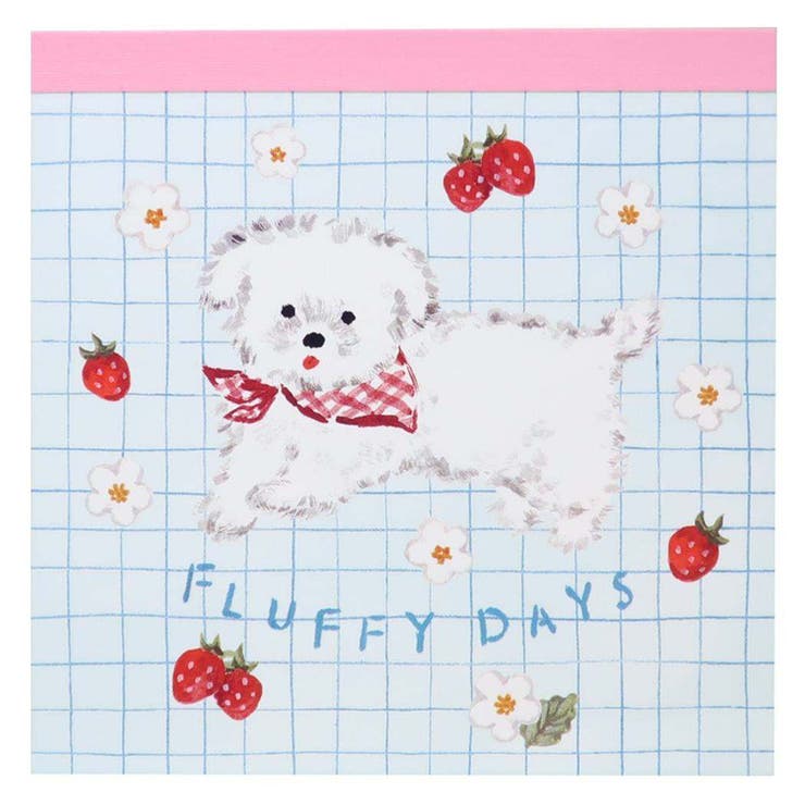 【10％OFFクーポン！5/7(木)9:59まで】cinemacollection 利光春華 メモ帳 メモパッド strawberry dog Green Flash 新学期準備文具 おしゃれ グッズ その他cinemacollection 利光春華