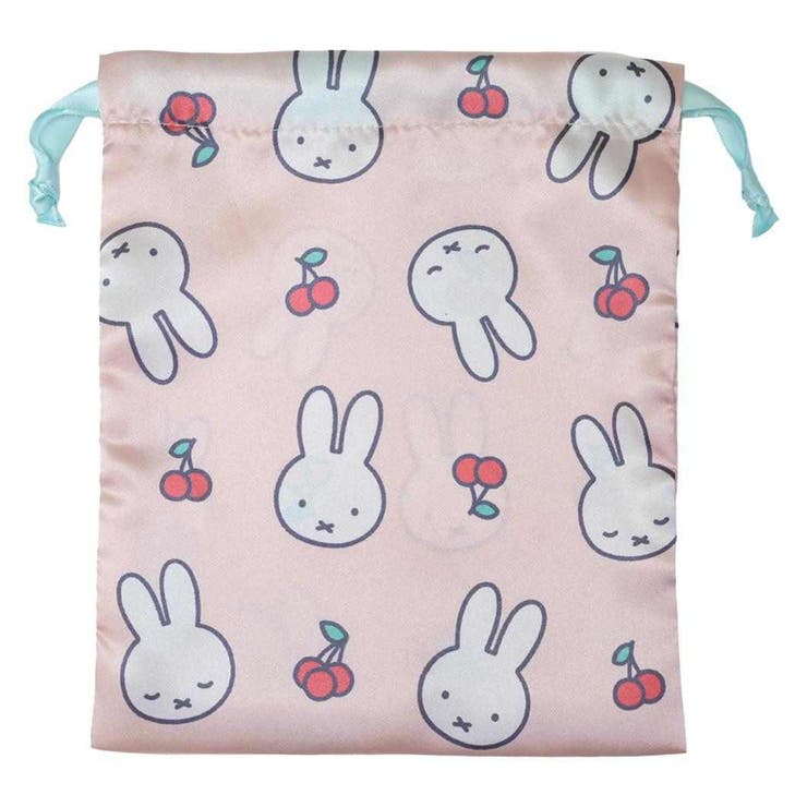 cinemacollection ミッフィー 巾着袋 リボン巾着 さくらんぼ ディックブルーナ スモールプラネット ギフト コスメポーチ かわいい 絵本キャラクター グッズ 浴衣・着物