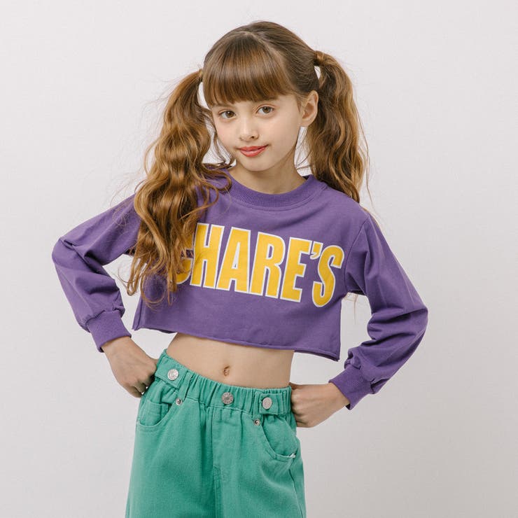 【10％OFFクーポン！3/26(木)1:59まで】URBAN CHERRY ポップロゴクロップドカットソー トップス
