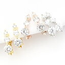 アクセサリーショップPIENA イヤリング 痛くない IMFスプリング トリロジー ニッケルフリー キュービックジルコニア 上品 デイリー シンプル 秋 冬 秋冬 アクセサリー