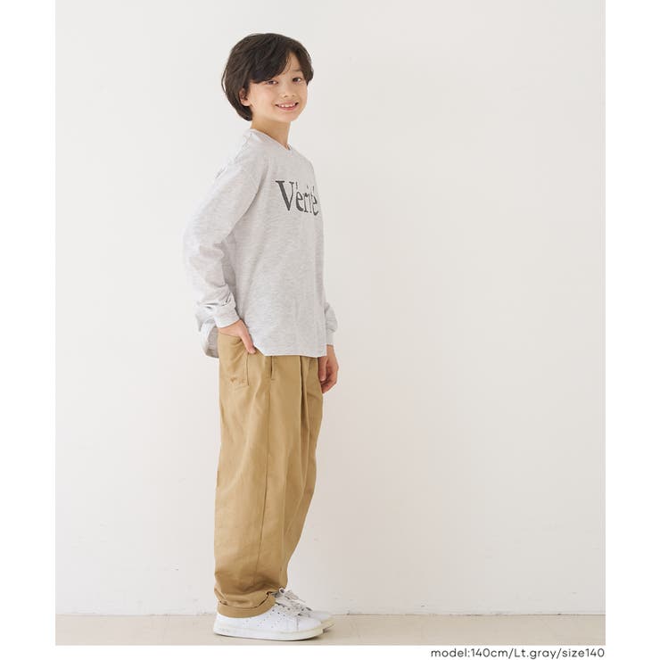 coca 親子お揃いコットンビッグシルエットロゴTシャツ キッズ トップス