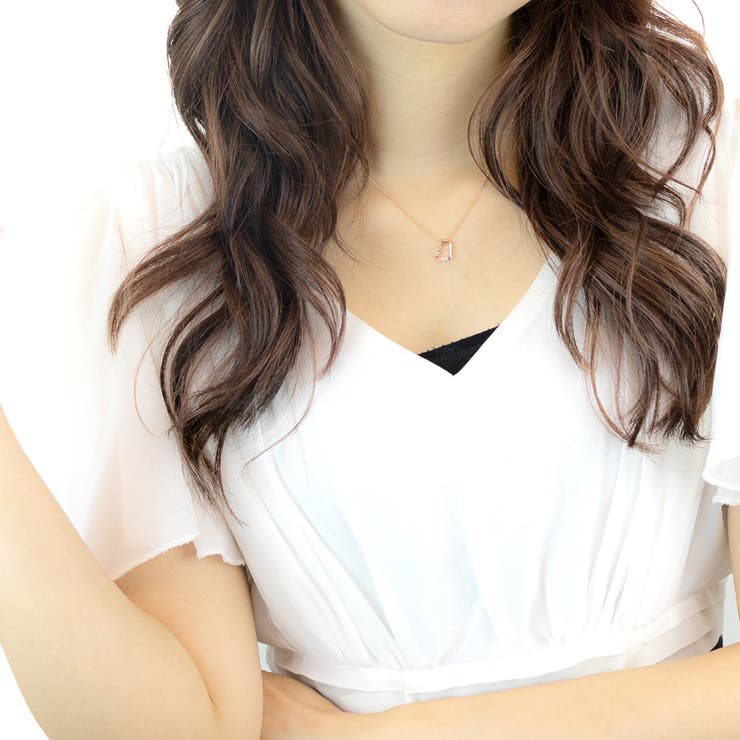 SHOPLISTのアクセサリーショップPIENA ネックレス レディース ハート ニッケルフリー キュービックジルコニア ペンダント 金属アレルギー対応 安心 小さめ 小さい シルバークリア シルバーアミュレット ピンクゴールドクリア ピンクゴールドアミュレット 秋冬 大｜アングル3