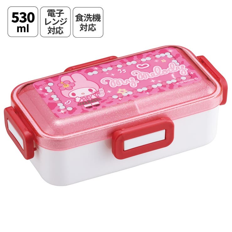 ドーム型のフタで、'ふんわり'とご飯やおかずが詰められる。高い仕切付きでおかずが片寄りにくい。片手で持てるスリムタイプ。4点ロックの密封式で汁漏れしにくい。フタを外して電子レンジOK！食洗機OK！！【商品サイズ】サイズ：約　186×108×62mm容量：530ml【品質表示】フタ：AS樹脂(耐熱温度100度)本体・止具・仕切：ポリプロピレン(耐熱温度140度)パッキン：シリコーンゴム(耐熱温度140度)※止具を可動域以上に動かそうとしたり、強い力をかけますと、止め具が破損する恐れがありますのでご注意ください。●日本製※掲載画像はあくまでイメージです。実際の商品とは色、柄等が異なる場合がございます。何卒ご了承ください。 【レディース 4点ロック お弁当箱 ドーム型 1段 食洗機OK 559754 4973307559754】返品・交換について購入後の交換は受け付けておりません。予めご了承ください。返品を希望される場合は購入履歴一覧の「ショップへの問い合わせ」よりお問い合わせください。=========================複数配送先指定について1件の注文に対して、異なる住所への配送は対応出来かねます。恐れ入りますが、異なる住所へ配送をご希望の場合、配送先毎に分けて注文いただきますようお願い申し上げます。【食器・キッチン用品WOMEN】