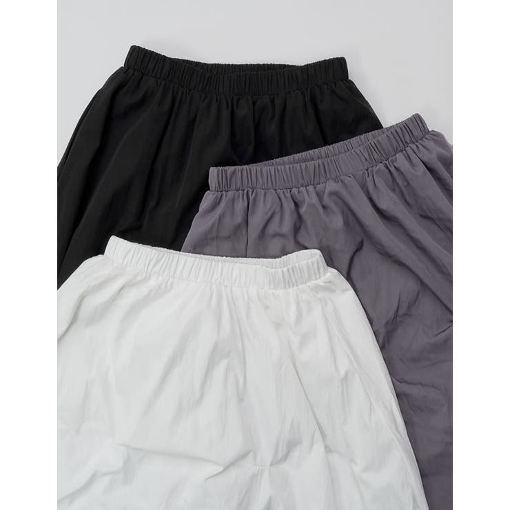 Re:EDIT [2026S/S COLLECTION]ツマミタックデザインタフタバルーンスカート スカート shoplistselect-10492696 SHOPLIST サンプル画像2