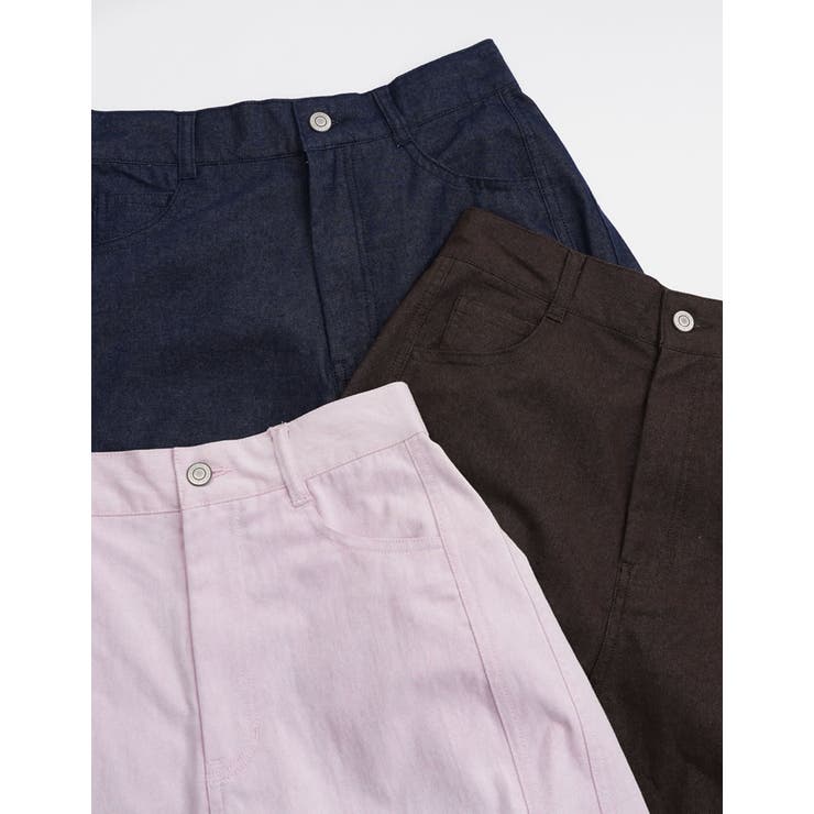 Re:EDIT [2026S/S COLLECTION]コットン混デニムハーフパンツ パンツ・ズボン shoplistselect-10492694 SHOPLIST サンプル画像2